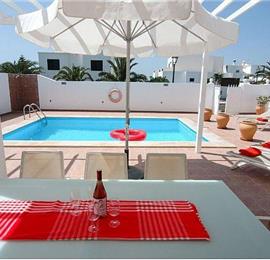 4 Bedroom Villa with Pool in Costa Teguise, Sleeps 8-9